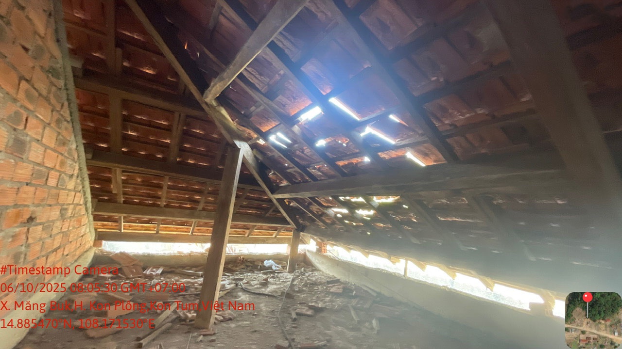 Quảng Ngãi: Động đất liên hoàn khiến nhiều trường học hư hỏng Quảng Ngãi: Động đất liên hoàn khiến nhiều trường học hư hỏng