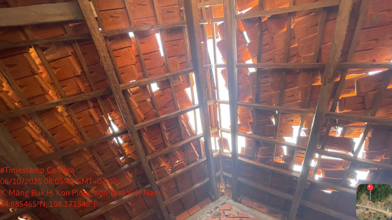 Quảng Ngãi: Động đất liên hoàn khiến nhiều trường học hư hỏng Quảng Ngãi: Động đất liên hoàn khiến nhiều trường học hư hỏng