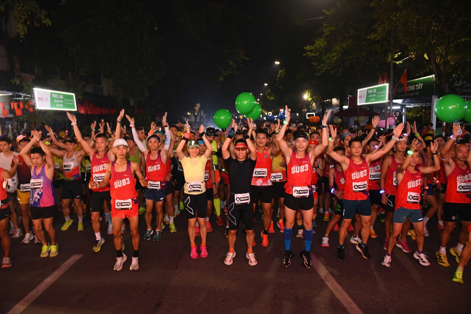 Giải Marathon Quốc tế Hà Nội Techcombank Mùa thứ 4 thu hút hơn 13.000 VĐV tham dự