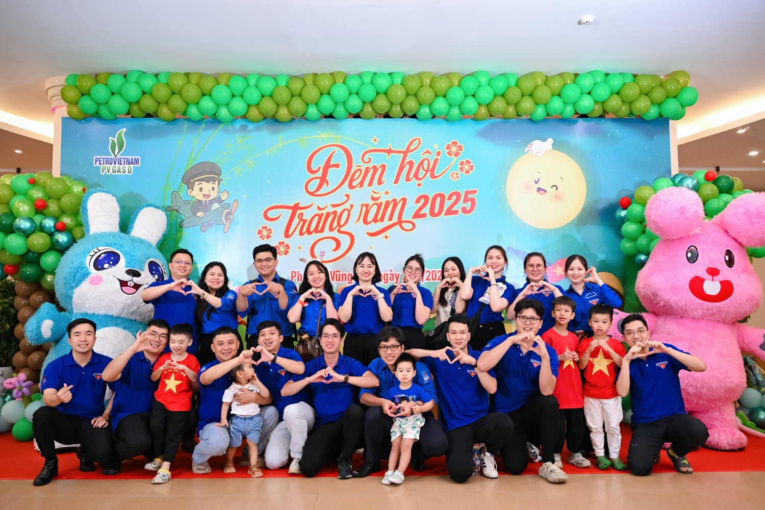 ĐVTN các đơn vị của PV GAS hỗ trợ công tác chuẩn bị và tổ chức chương trình