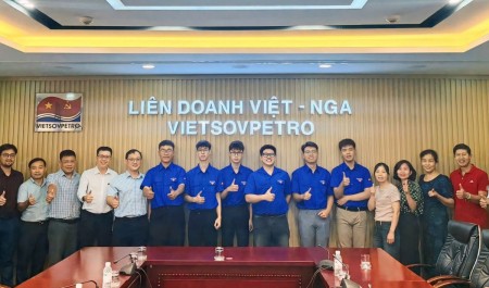 Vietsovpetro gặp gỡ tân sinh viên được cử đi du học tại Liên bang Nga