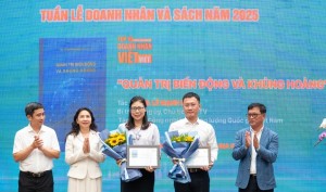 Sách “Quản trị Biến động và Khủng hoảng” được vinh danh tại Tuần lễ Doanh nhân và Sách năm 2025
