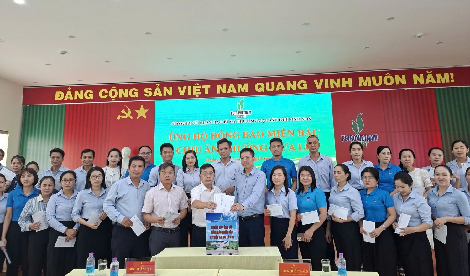 BSPPT chung tay hướng về đồng bào chịu ảnh hưởng do thiên tai