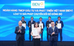 BIDV được vinh danh “Doanh nghiệp chuyển đổi số xuất sắc”