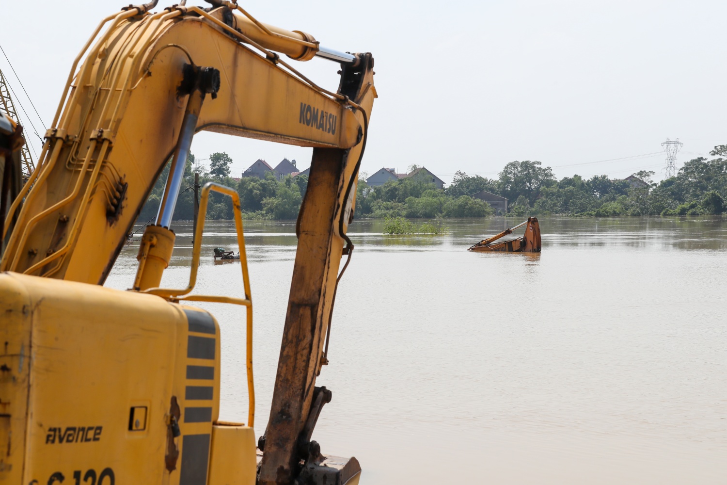 Cuộc sống trong vùng ngập ở Bắc Ninh Cuộc sống trong vùng ngập ở Bắc Ninh