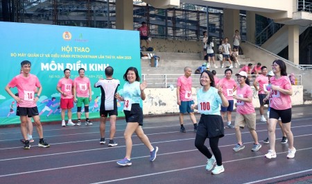 Hội thao BMQL&ĐH Petrovietnam lần thứ IV: Khỏe để cống hiến, gắn kết để phát triển
