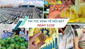 Tin tức kinh tế ngày 11/10: Tiêu thụ ô tô tăng trở lại