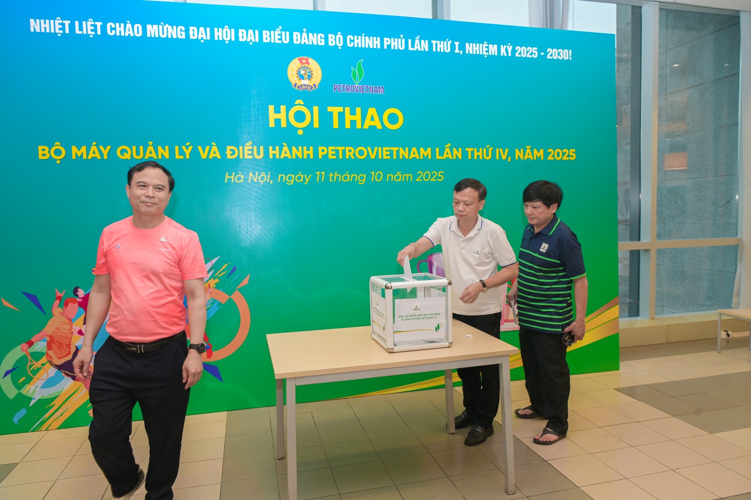 Bế mạc Hội thao Petrovietnam lần IV: Lan tỏa tinh thần thể thao, hướng về đồng bào vùng bão lũ Bế mạc Hội thao Petrovietnam lần IV: Lan tỏa tinh thần thể thao, hướng về đồng bào vùng bão lũ