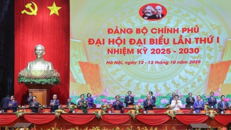 Khai mạc Đại hội đại biểu Đảng bộ Chính phủ lần thứ I