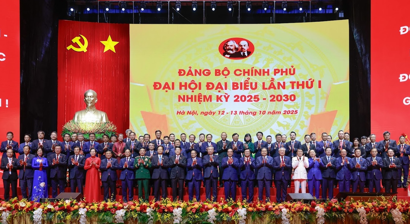 Đại hội Đảng bộ Chính phủ lần thứ I thành công rất tốt đẹp