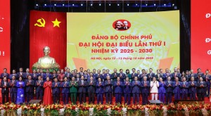Đại hội Đảng bộ Chính phủ lần thứ I thành công rất tốt đẹp