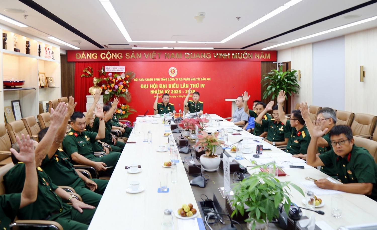 Đại hội Hội Cựu chiến binh PVTrans lần thứ IV: Vững bước trong kỷ nguyên mới của đất nước