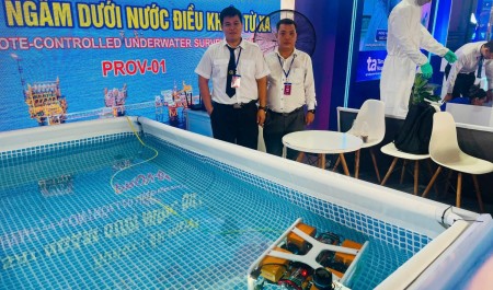 Vietsovpetro tham gia triển lãm "Sản phẩm công nghệ chiến lược quốc gia" chào mừng Đại hội Đảng bộ TP. Hồ Chí Minh