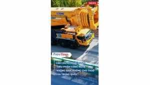 [VIDEO] Cần cẩu XCMG XCA2600 - Siêu phẩm công nghệ "không bán, không cho thuê" của Trung Quốc