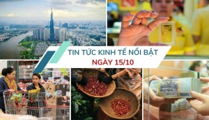 Tin tức kinh tế ngày 15/10: GDP năm 2025 ước tăng 8%