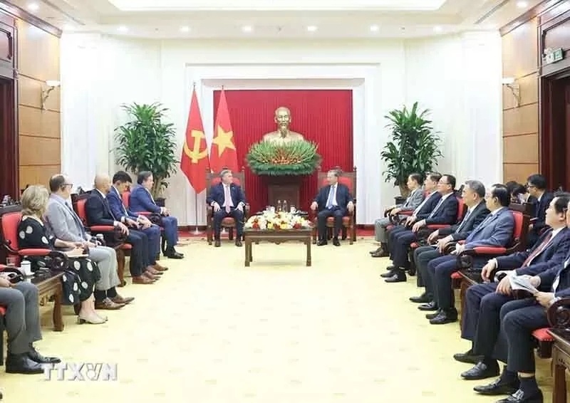 Tổng Bí thư Tô Lâm tiếp Chủ tịch Hội đồng quản trị kiêm Tổng giám đốc điều hành Tập đoàn Murphy Oil