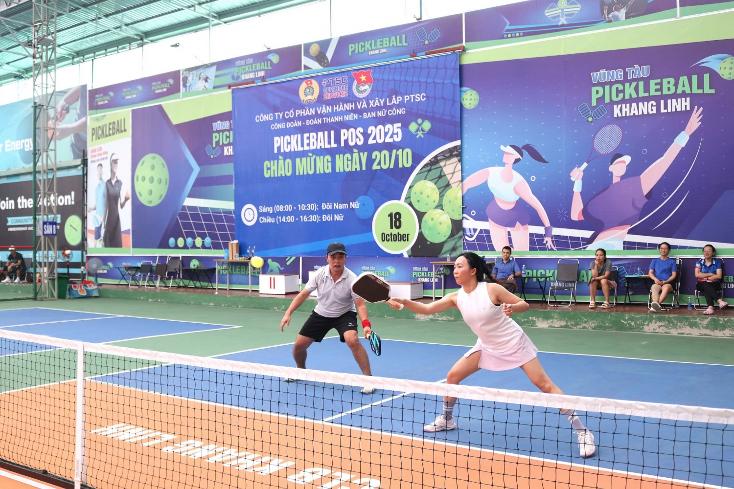 Sôi nổi giải Pickleball POS 2025 – Chào mừng ngày Phụ nữ Việt Nam 20/10 Sôi nổi giải Pickleball POS 2025 - Chào mừng Ngày Phụ nữ Việt Nam 20/10