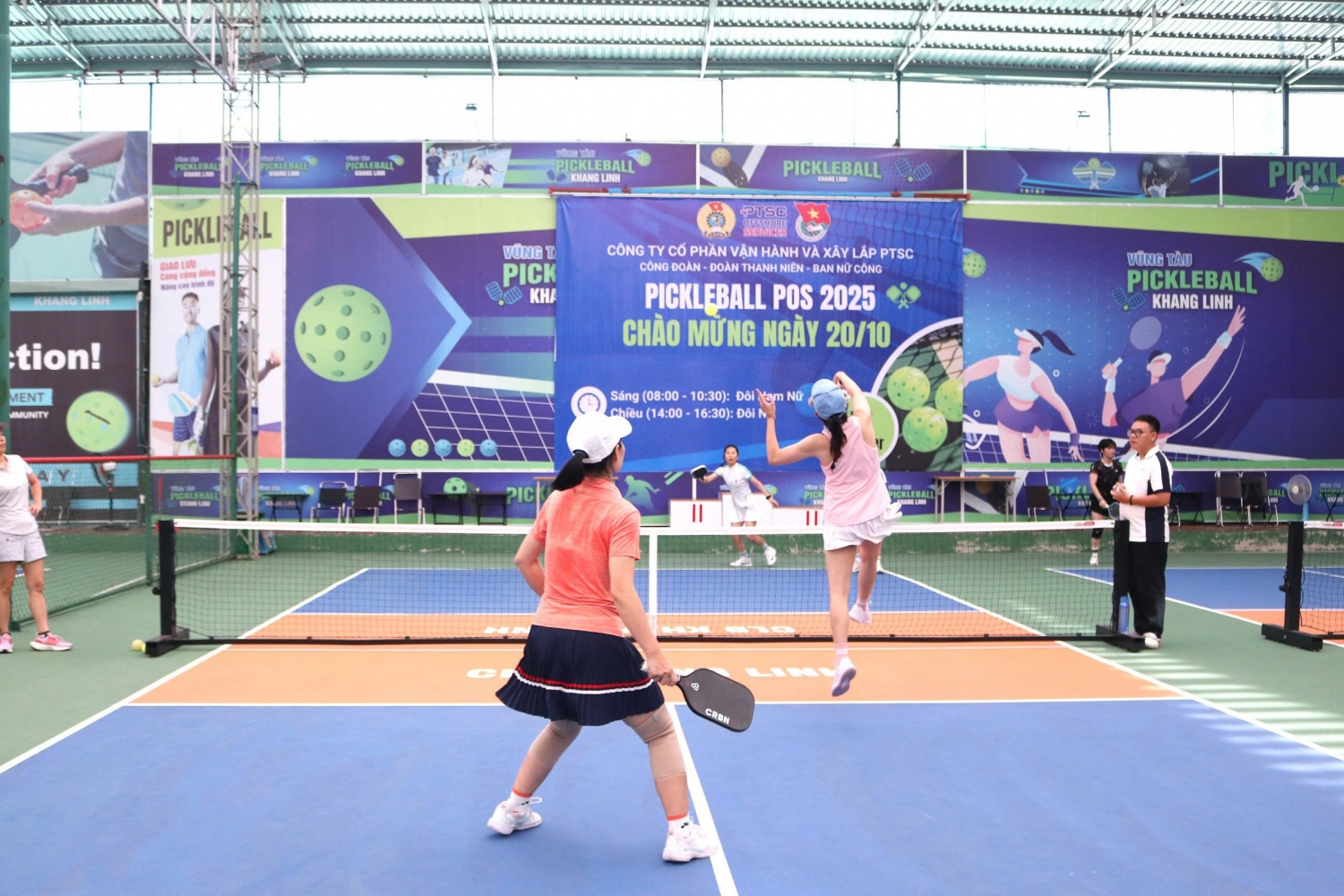 Sôi nổi giải Pickleball POS 2025 – Chào mừng ngày Phụ nữ Việt Nam 20/10 Sôi nổi giải Pickleball POS 2025 - Chào mừng Ngày Phụ nữ Việt Nam 20/10