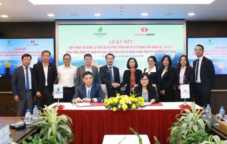 PVEP ký kết hợp đồng tín dụng cho dự án Phát triển mỏ Sư Tử Trắng giai đoạn 2B