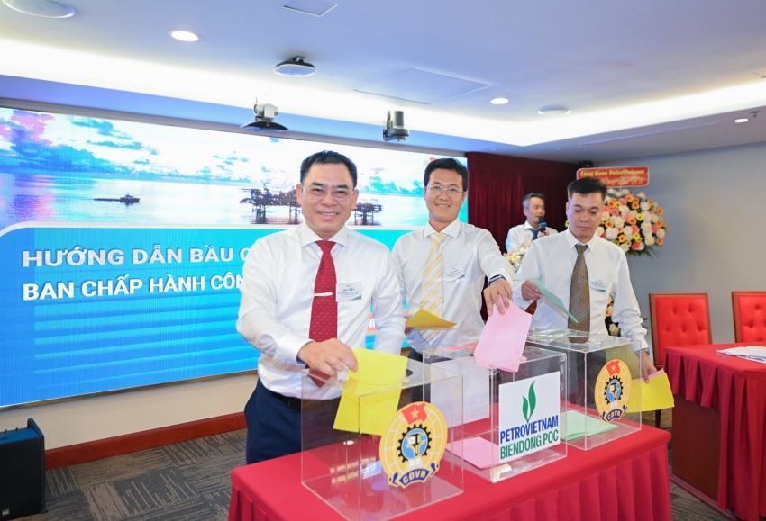 Đại hội Công đoàn BIENDONG POC khóa VI: Phát huy tinh thần đoàn kết - sáng tạo - đổi mới