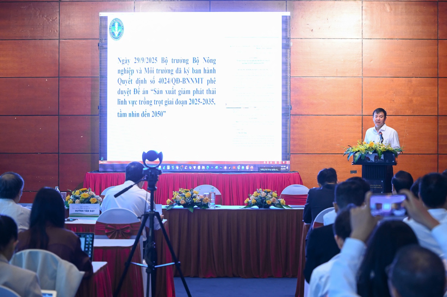 Lĩnh vực trồng trọt góp phần giảm ít nhất 15% lượng khí nhà kính