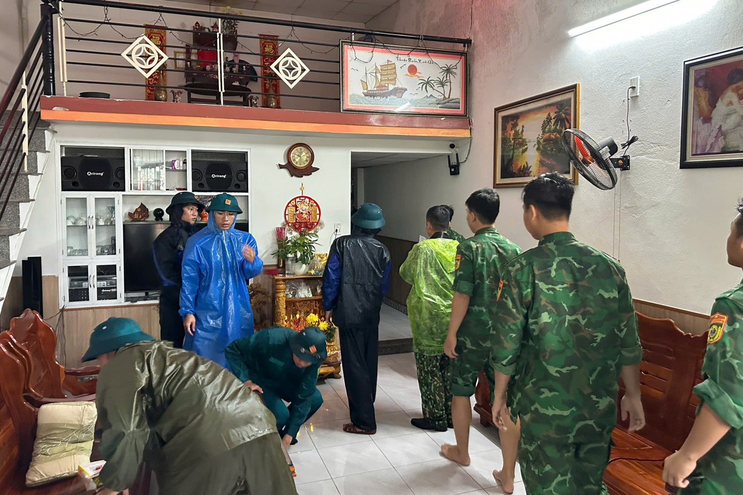 Bộ CHQS TP Đà Nẵng chủ động, sẵn sàng ứng phó với bão số 12