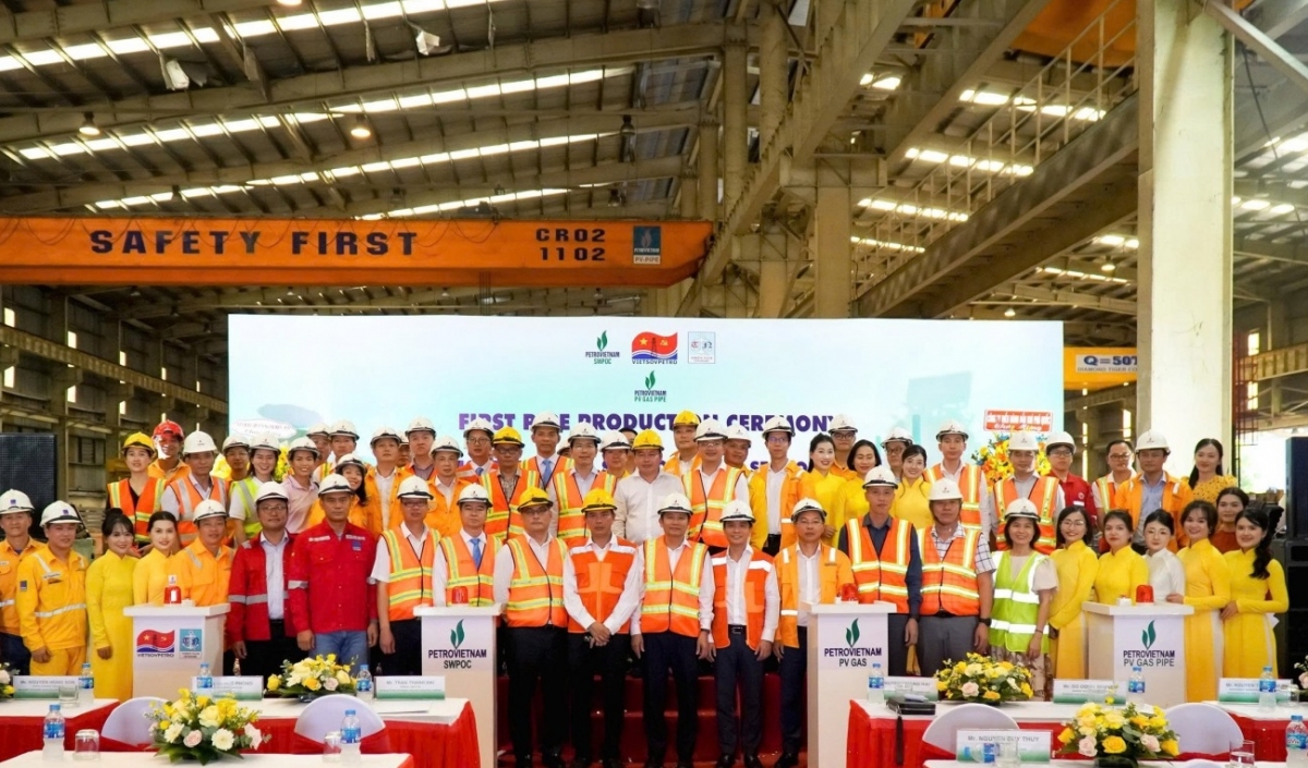 Triển khai sản xuất ống thép phục vụ thi công tuyến ống ngoài khơi Dự án Đường ống dẫn khí Lô B – Ô Môn