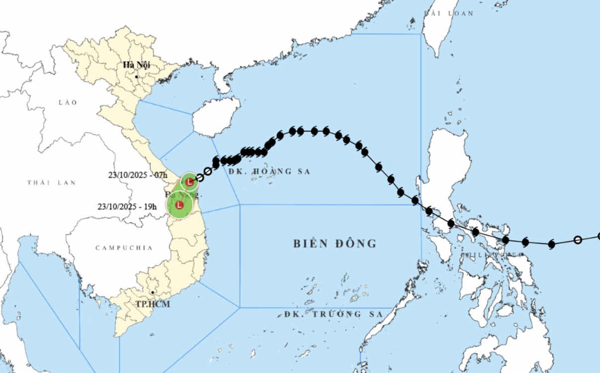 Bão số 12 suy yếu thành áp thấp nhiệt đới