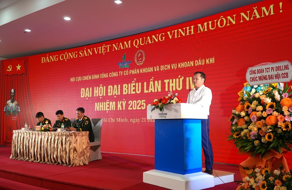 Hội Cựu chiến binh PV Drilling nhiệm kỳ 2025-2030: Đoàn kết - Trách nhiệm - Nhân ái - Nghĩa tình
