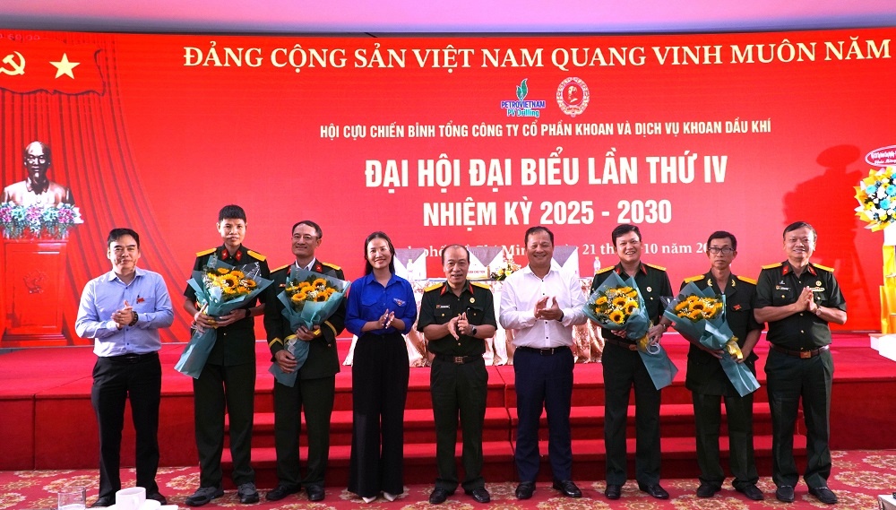 Hội Cựu chiến binh PV Drilling nhiệm kỳ 2025-2030: Đoàn kết - Trách nhiệm - Nhân ái - Nghĩa tình