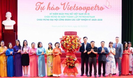 Tự hào Vietsovpetro – Giữ lửa khát vọng, lan tỏa tinh thần "Một đội ngũ - Một mục tiêu"