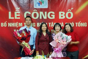 Tạp chí Thương Trường công bố quyết định bổ nhiệm Tổng Biên tập và Phó Tổng Biên tập