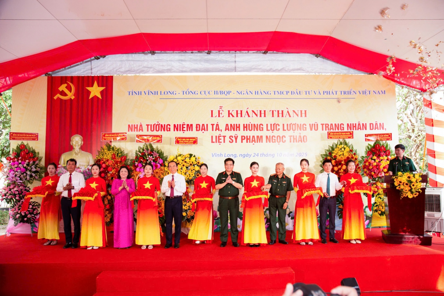 BIDV và dấu ấn tri ân qua công trình Nhà tưởng niệm Anh hùng LLVTND Phạm Ngọc Thảo