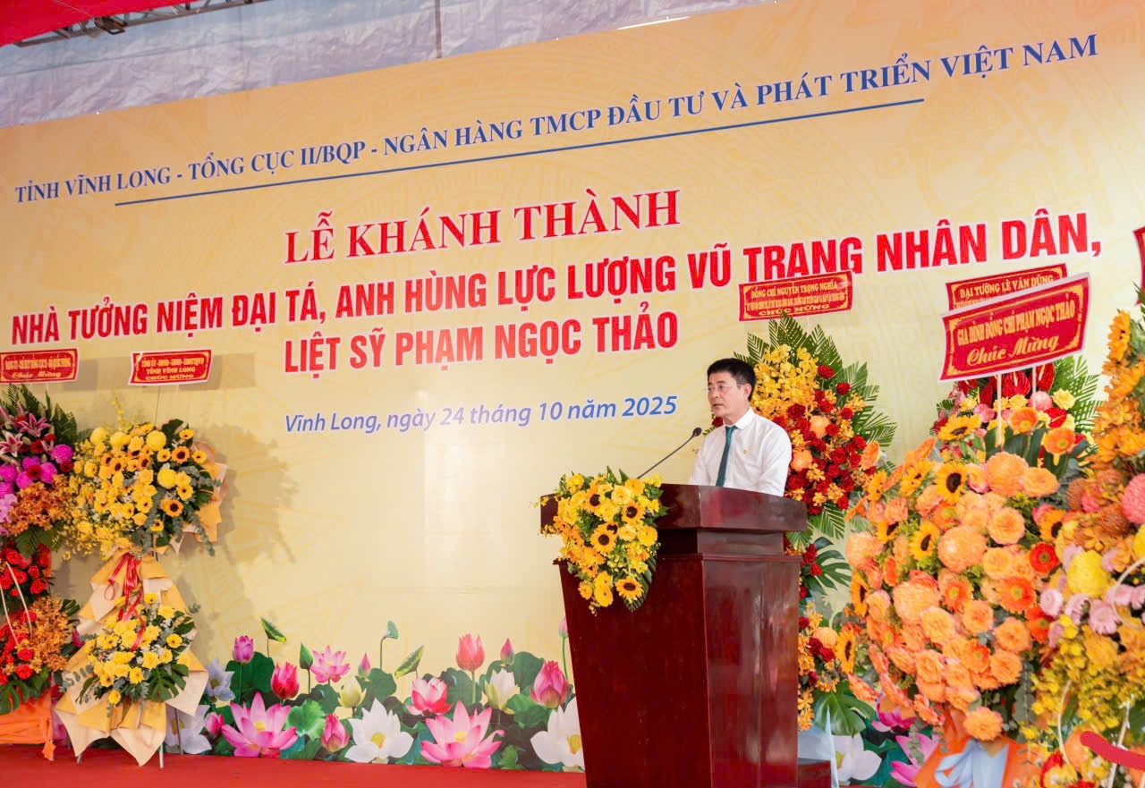 BIDV và dấu ấn tri ân qua công trình Nhà tưởng niệm Anh hùng LLVTND Phạm Ngọc Thảo