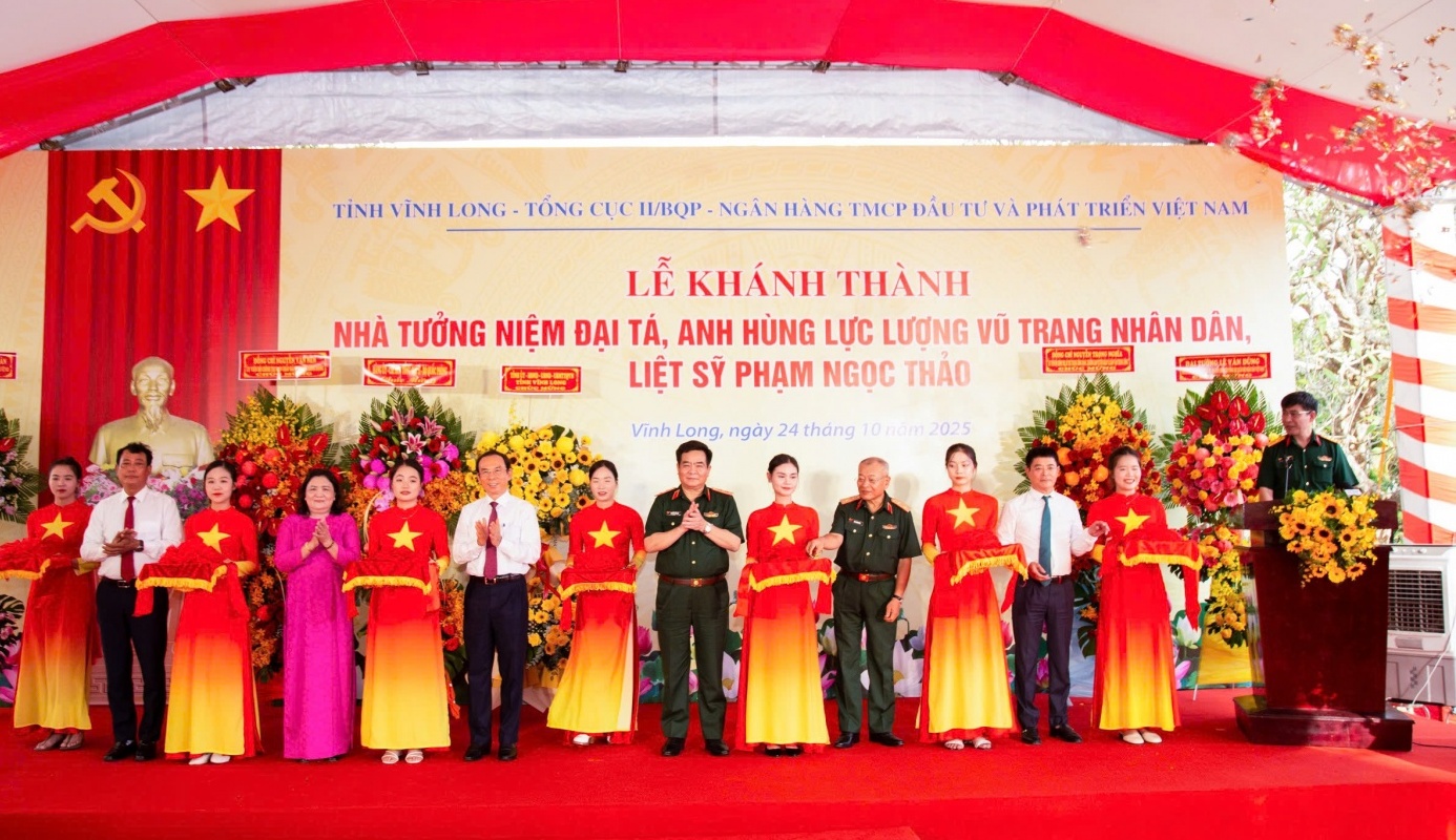 BIDV và dấu ấn tri ân qua công trình Nhà tưởng niệm Anh hùng LLVTND Phạm Ngọc Thảo