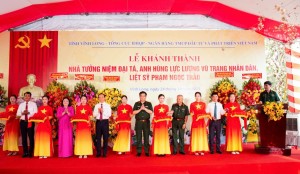 BIDV và dấu ấn tri ân qua công trình Nhà tưởng niệm Anh hùng LLVTND Phạm Ngọc Thảo