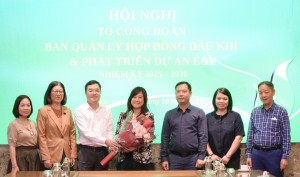 Hội nghị Tổ Công đoàn Ban QLHĐ DK và PTDA E&P Petrovietnam nhiệm kỳ 2025-2030: Đổi mới, đoàn kết, phát triển