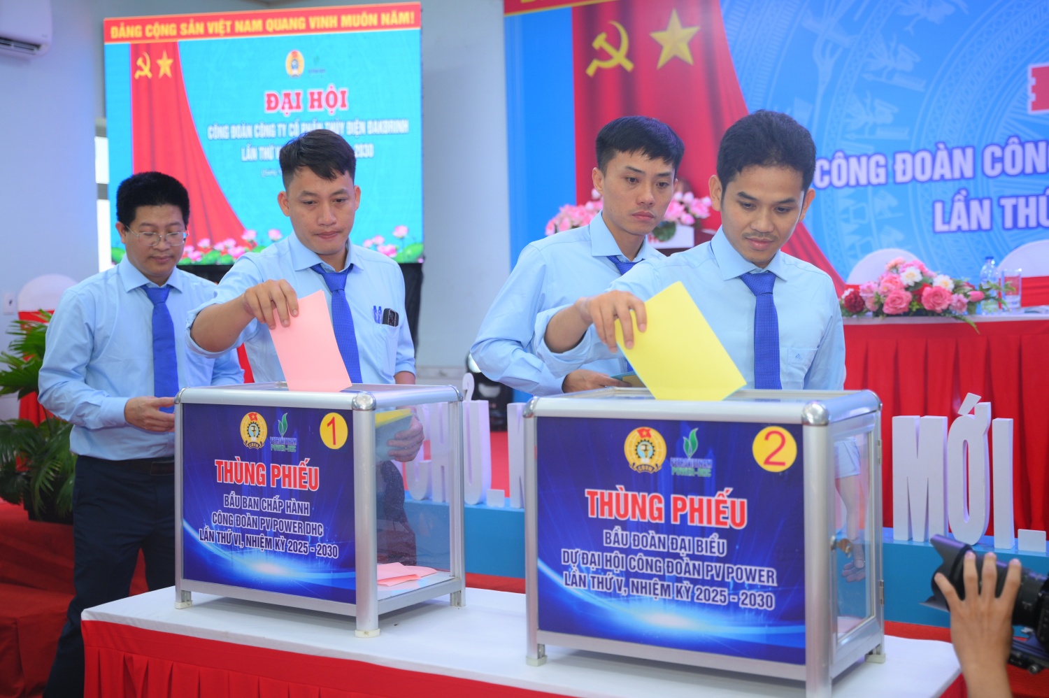 Công đoàn PV Power DHC nhiệm kỳ 2025 - 2023 có tân Chủ tịch Công đoàn PV Power DHC nhiệm kỳ 2025 - 2023 có tân Chủ tịch