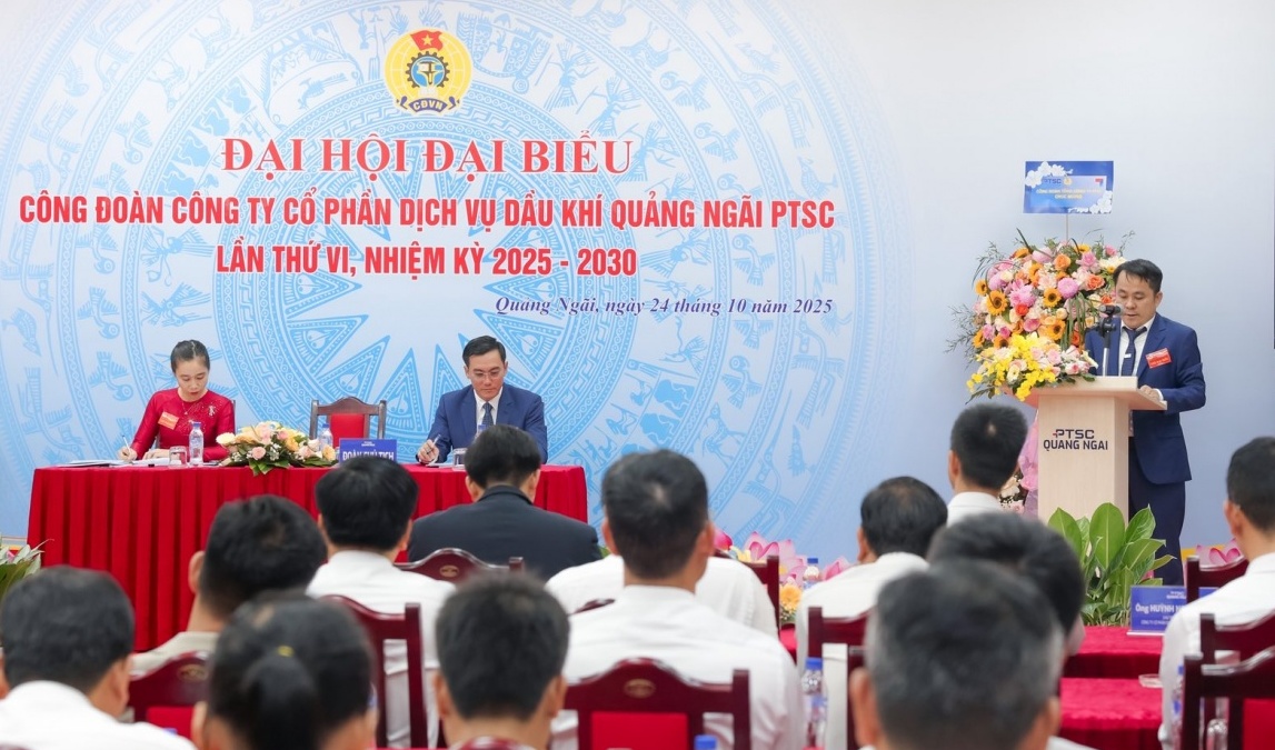 Công đoàn PTSC Quảng Ngãi: Đồng hành cùng sự phát triển của doanh nghiệp