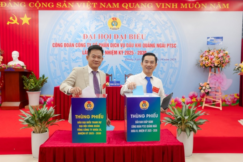 Công đoàn PTSC Quảng Ngãi: Đồng hành cùng sự phát triển của doanh nghiệp Công đoàn PTSC Quảng Ngãi: Đồng hành cùng sự phát triển của doanh nghiệp