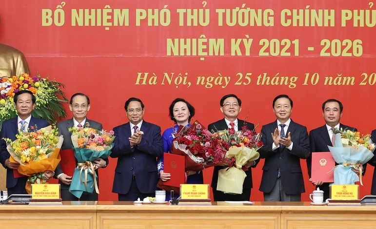 Quốc hội phê chuẩn bổ nhiệm hai Phó Thủ tướng Chính phủ