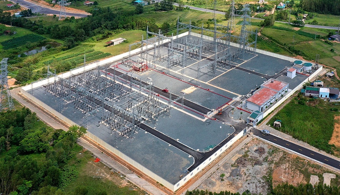 Hoàn thành toàn bộ Dự án Trạm biến áp 220kV Vũng Áng và đấu nối
