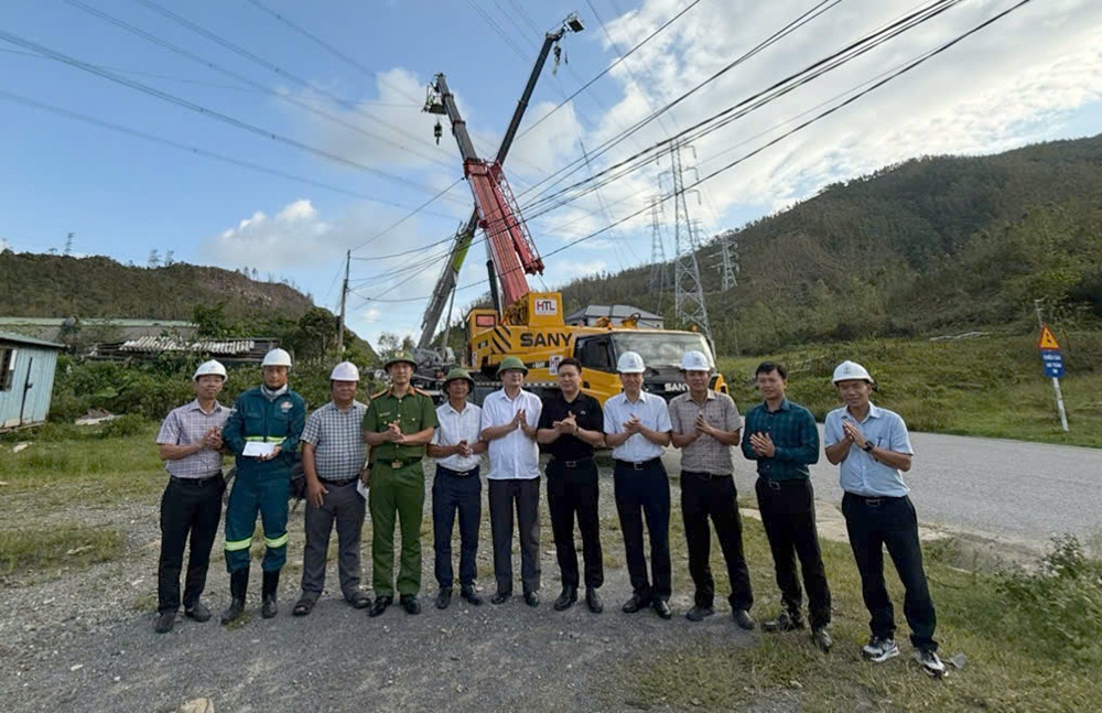 Hoàn thành toàn bộ Dự án Trạm biến áp 220kV Vũng Áng và đấu nối Hoàn thành toàn bộ Dự án Trạm biến áp 220kV Vũng Áng và đấu nối