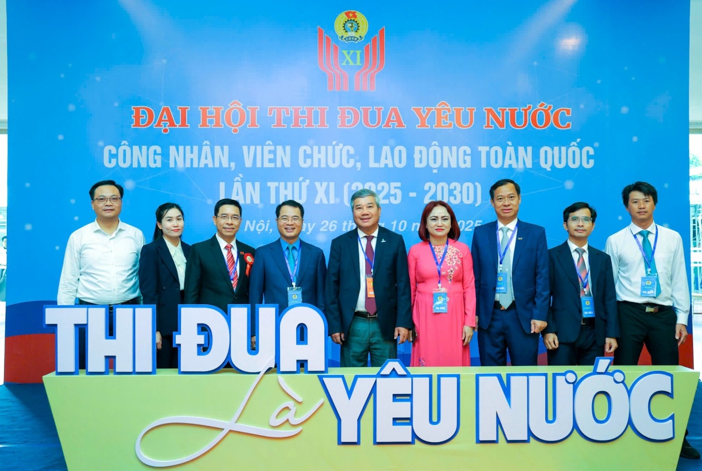 Công đoàn Petrovietnam vinh dự được tuyên dương tại Đại hội Thi đua yêu nước lần thứ XI