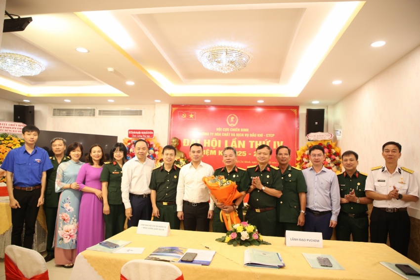 Đại hội Hội CCB PVChem lần thứ IV, nhiệm kỳ 2025-2030 thành công tốt đẹp Đại hội Hội CCB PVChem lần thứ IV, nhiệm kỳ 2025 2030 thành công tốt đẹp