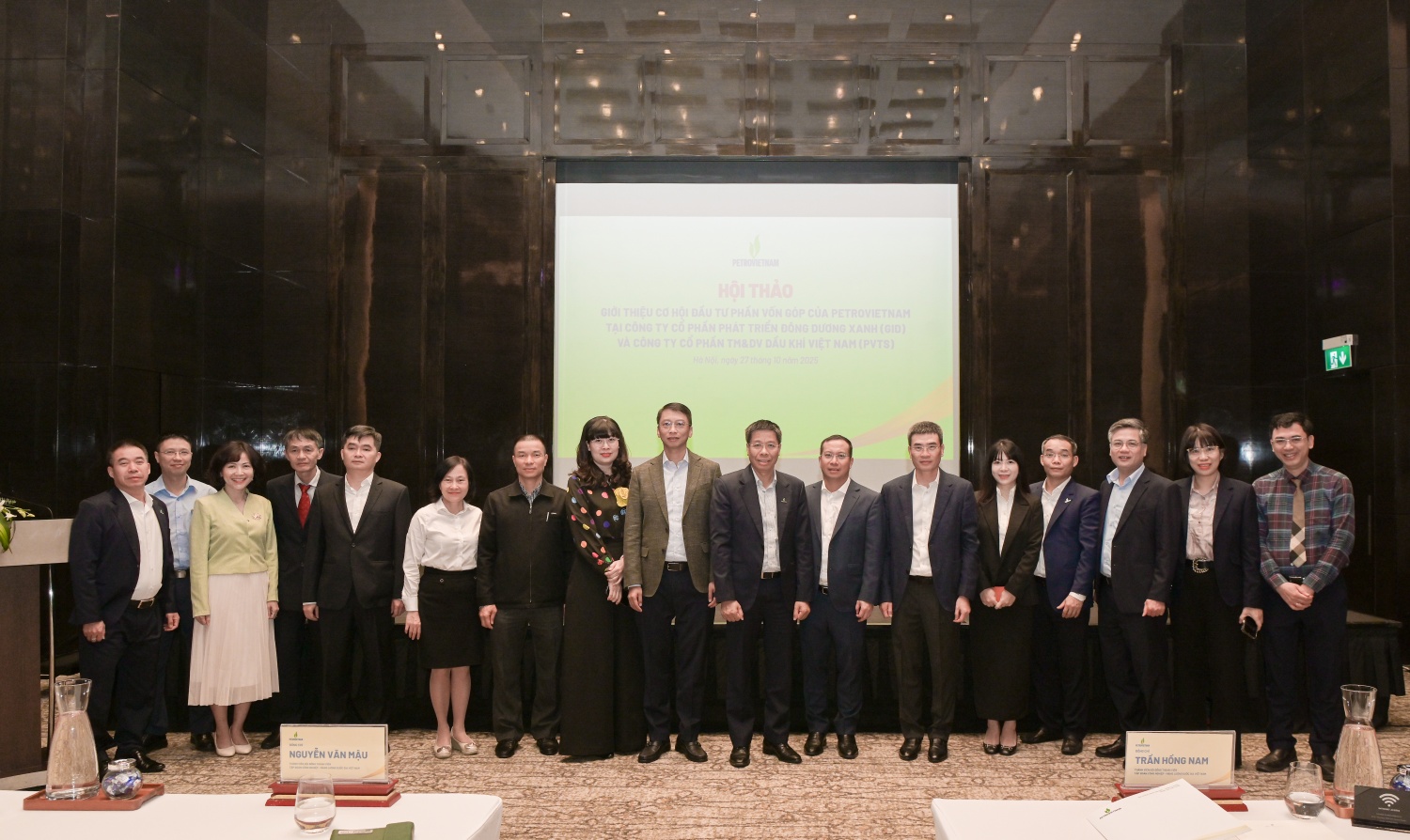 Petrovietnam giới thiệu cơ hội đầu tư vào hai doanh nghiệp tiềm năng PVTS và GID Petrovietnam giới thiệu cơ hội đầu tư vào hai doanh nghiệp tiềm năng PVTS và GID