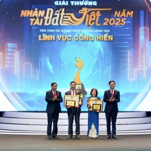 Lễ trao giải Nhân tài Đất Việt 2025 – Tôn vinh trí tuệ, khơi nguồn sáng tạo Lễ trao giải Nhân tài Đất Việt 2025 – Tôn vinh trí tuệ, khơi nguồn sáng tạo
