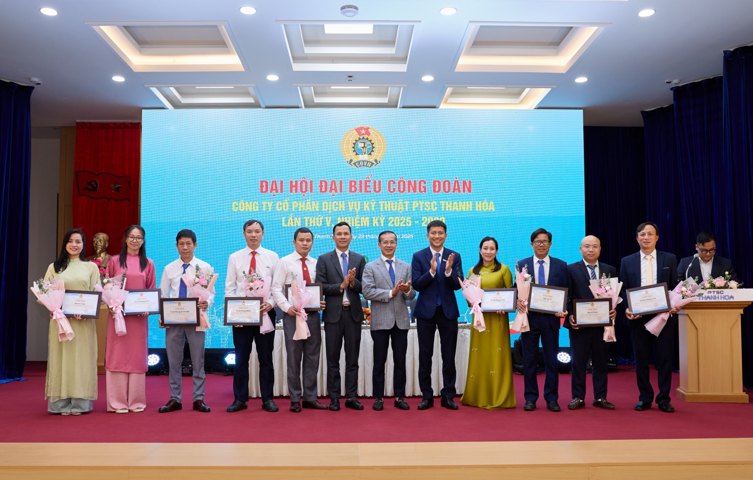 PTSC Thanh Hóa xây dựng tổ chức Công đoàn tinh - gọn - mạnh PTSC Thanh Hóa xây dựng tổ chức Công đoàn