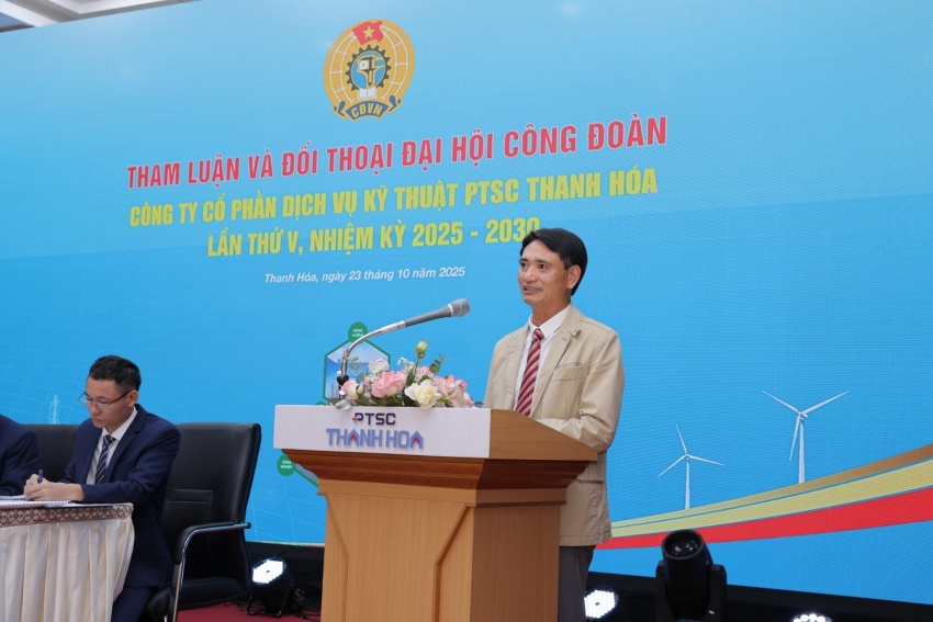 PTSC Thanh Hóa xây dựng tổ chức Công đoàn PTSC Thanh Hóa xây dựng tổ chức Công đoàn