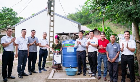 PVI khánh thành công trình cấp nước sinh hoạt cho nhân dân bản Co Pục, xã Thanh Nưa, tỉnh Điện Biên